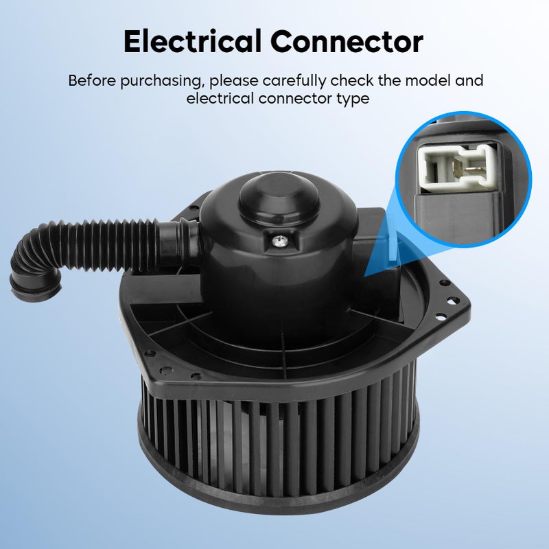 AEagle HVAC Heater Blower Motor with Fan for Nissan Frontier Sentra Xterra 2000-2004, Subaru Forester Impreza 1996-2002 Replaces for 700046 72240FA020 - Image 5